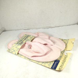 Isotoner Women Slippers Thong Sandal Pink Size XLarge 9.5-10.5